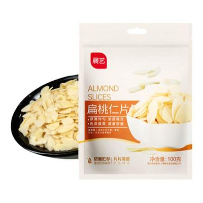 展艺扁桃仁片去皮杏仁片