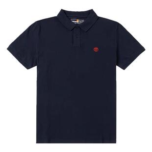 天伯伦TIMBERLAND添柏岚夏季男士休闲商务翻领T恤宽松短袖polo衫