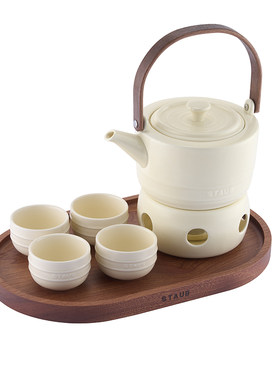 staub珐宝陶瓷围炉煮茶套组