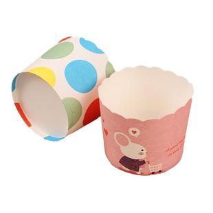 纸杯蛋糕杯子戚风纸托蒸烤两用烘焙模具食品级耐高温大小号马芬杯