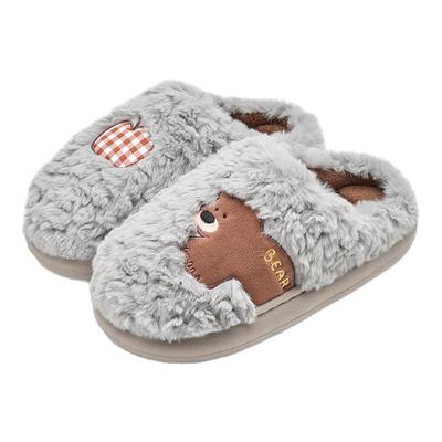 抗菌棉拖鞋男2025新款毛绒拖鞋