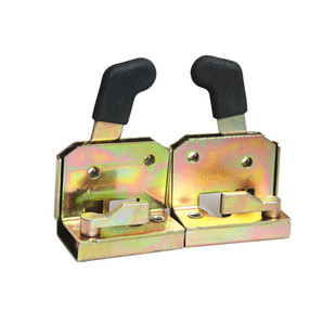 电动三四轮车锁体全封闭半棚车门汽车锁体锁块门锁机盖锁后门锁芯