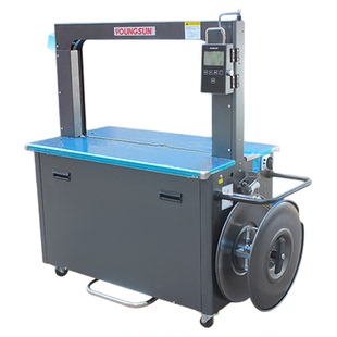 永创5mm超薄带全自动半自动纸箱打包机木龙骨捆扎捆包封箱机