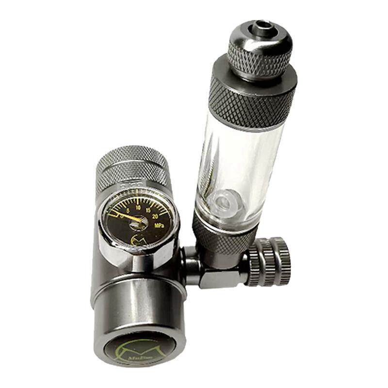牧梵co2减压阀迪茨表牧凡电磁双表草缸二氧化碳钢瓶灭火器小单表