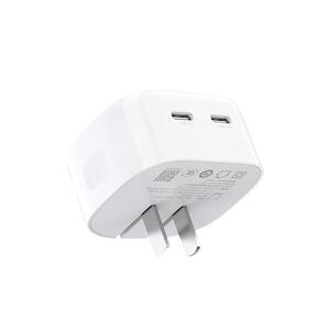 品胜适用苹果iPhone15充电器头45W双typec口PD20W 30W 35W三星plus手机14promaxiPad笔记本40W快充头12插头13