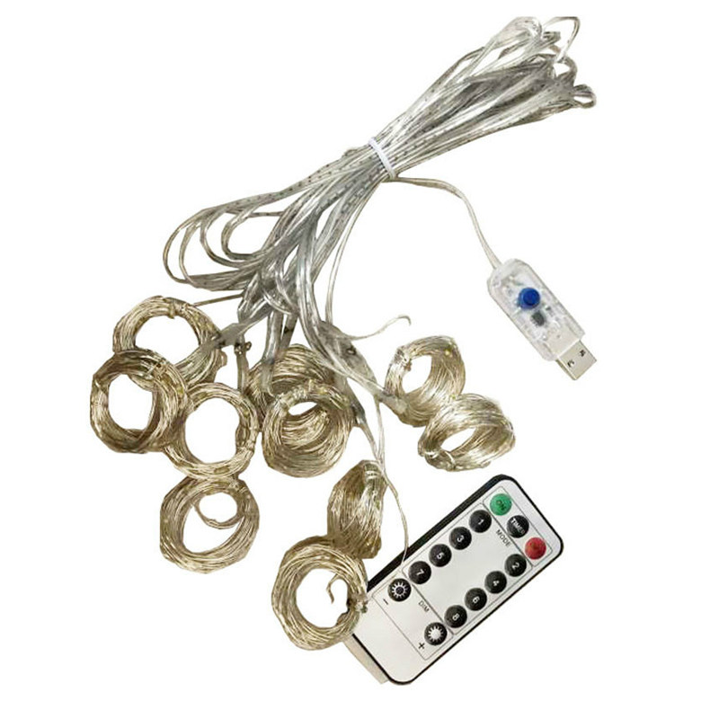 led直播婚庆圣诞节道具窗帘灯