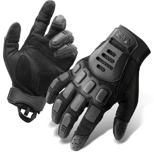 Zunelotoo户外男战术手套真人cs全指机车骑行手套制式特种兵射击