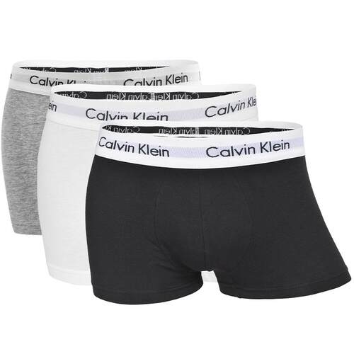 【自营】Calvin Klein/凯文克莱男士平角内裤CK简约舒适3条装