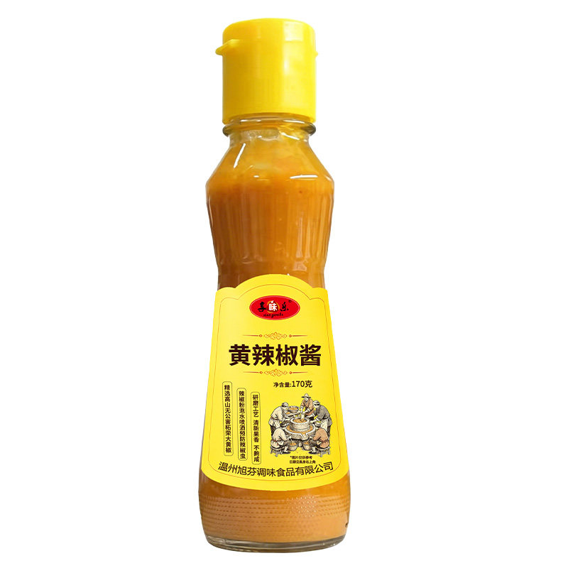 享味乐瓶装福鼎0脂0糖鲜黄辣椒酱