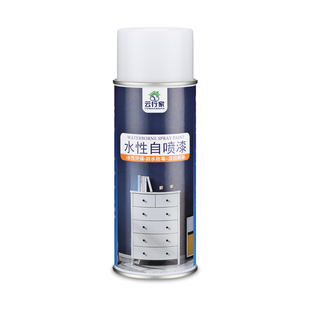 木器家具翻新自喷漆白色木漆柜子衣柜改色水性实木旧家具自刷油漆