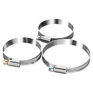 德式喉箍 半钢/201/304不锈钢卡箍快装抱箍防锈管卡固定卡子卡扣