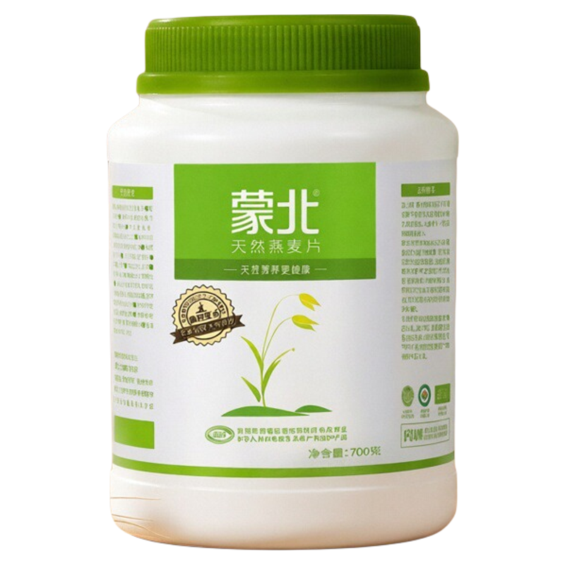 蒙北有机无蔗糖早餐冲泡燕麦片