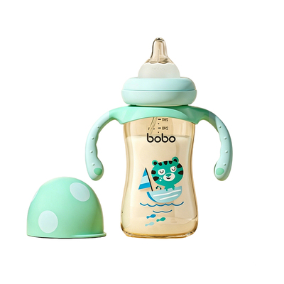 bobo一杯三用奶瓶防胀气