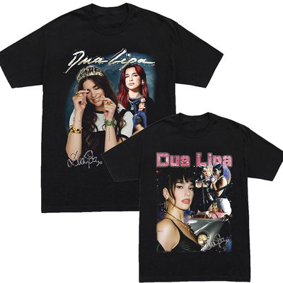 美式数码喷街头纯棉短袖T恤啪姐