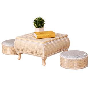 阳台小桌子飘窗桌榻榻米茶几简约收纳茶桌多功能地台桌矮桌炕桌