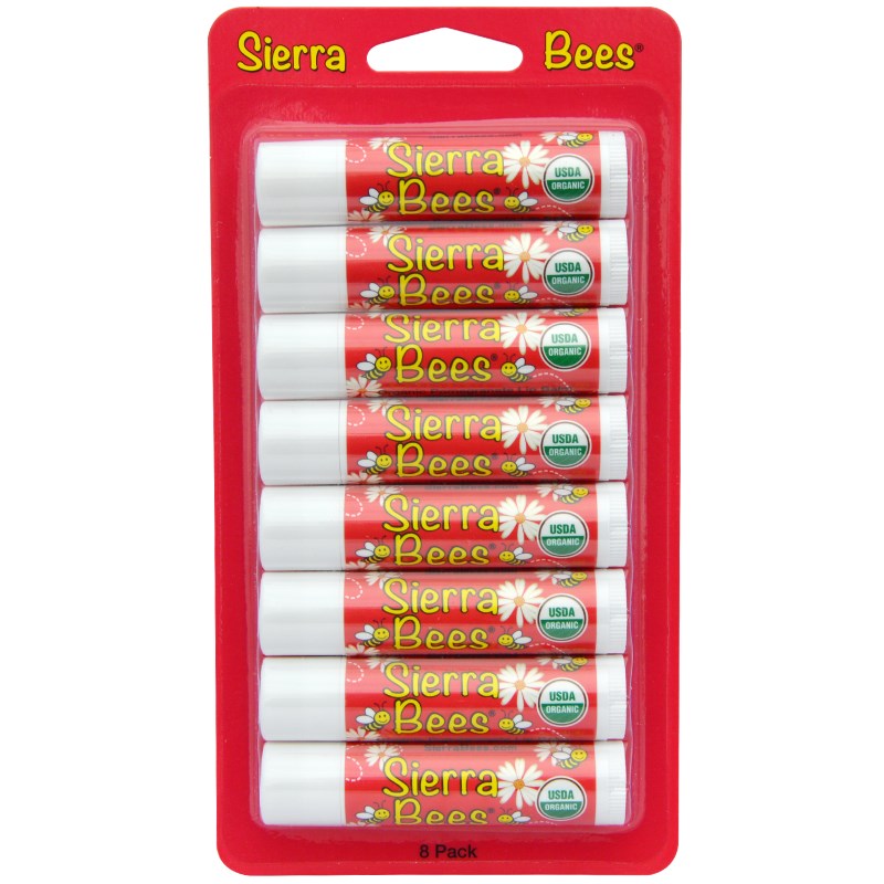 SierraBees有机保湿润唇膏