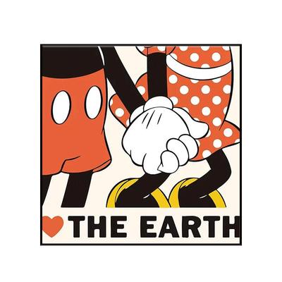 米奇米妮潮流数字油画diy手绘