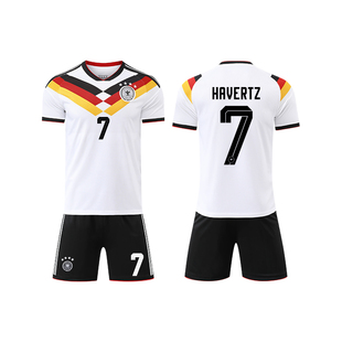 2026世界杯德国队球衣哈弗茨穆勒主客场比赛队服成人儿童足球服男