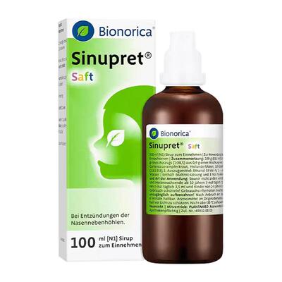 Sinupretsaft儿童鼻炎口服液仙露贝德国进口欧龙马鼻窦炎感冒鼻塞