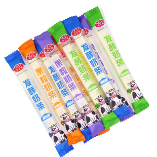 牛奶条 发酵奶条500g 内蒙古奶酪条 塞外怡园 果粒酸奶条 奶酪棒