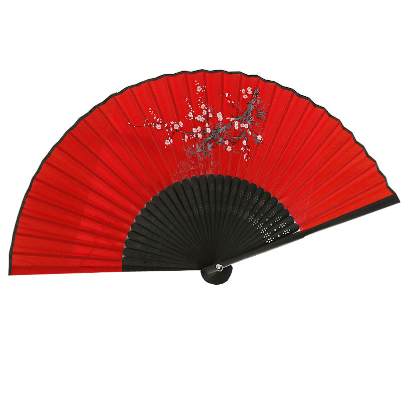 7寸 扇子折扇中国风古风女式流苏日用夏季随身折叠舞蹈汉服小巧扇