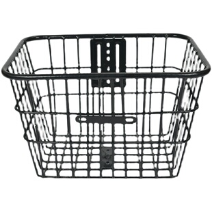 自行车后置车筐加大后用书包篮山地车娄折叠电动车筐子学生金属筐