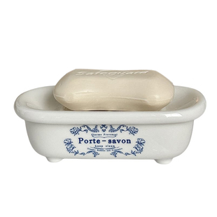 南法旧梦法式家居复古肥皂沥水盒陶瓷香皂盒高档香皂收纳盒置物架