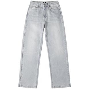 【张凌赫代言】Lee25秋冬新品429标准中腰直脚五袋款蓝色女牛仔裤