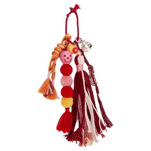 Tagi. x Monkee《金多多》羊毛毡毛线手工编织流苏新年挂件