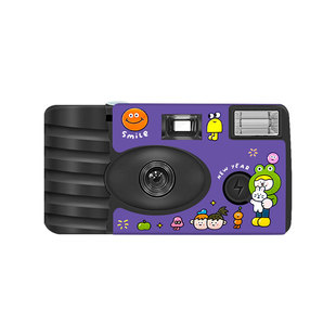 富士柯达复古一次性胶卷相机闪光灯傻瓜彩色胶片机新年礼物学生女