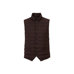 秋季新款callisto2025冬新品鹅绒保暖立领柔软男士马甲背心