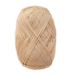 木子柯柯手编空心棉1号线 棉线手工钩针编织包包圆股毛线团 100克