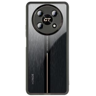 适用于荣耀X40GT竞速版新款镜头X40全包防摔手机壳x40gt自带镜头膜保护套x40曲屏防滑x30硅胶透明软壳