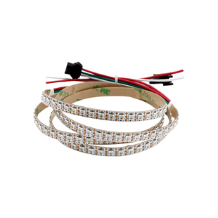 WS2812B幻彩LED灯带5V全彩144灯/144段5050灯珠内置IC单点控灯条