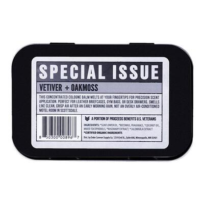 Duke Cannon-Vetiver Oakmoss香根草橡树苔 男士固体香水香膏 42g