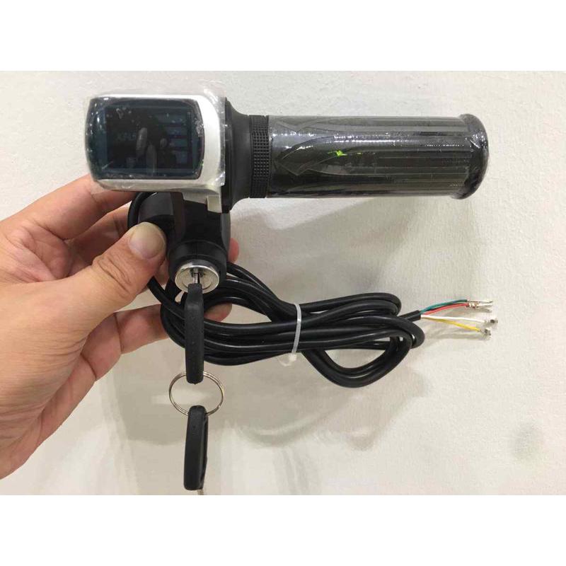 静速电动折叠车转把加速器钥匙功能开关滑板助力代驾车五根线接口