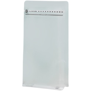 咖啡豆包装袋单向阀咖啡袋气阀袋密封袋1磅专用八边封自立袋定制