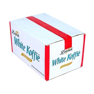 印尼进口巴厘岛露哇Luwak猫屎白咖啡三合一速溶特浓咖啡粉 整箱