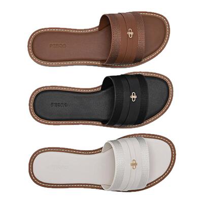 PEDRO圆头拖鞋ICON系列春夏新款舒适简约平底拖鞋PW1-65110093