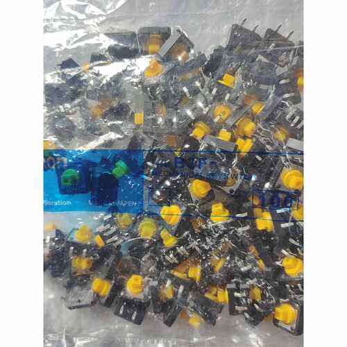 下单前咨询全新OMRON欧姆龙 B3F-4055微动12*12*7.3