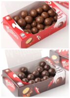 Australian imported milk chocolate, black chocolate, Melisu, and Mattisa 90g box bag, 465 barrels, 144g snacks thumbnail 4
