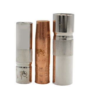 黑狼二保焊枪保护嘴350A保护套500A气保焊机配件紫铜保护咀喷嘴罩