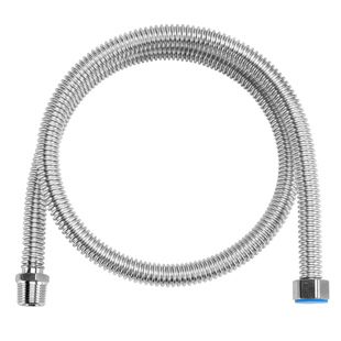 不锈钢4分6分内外丝波纹管热水器马桶水龙头冷热进水管加长延长管