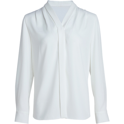 LANDI亲肤舒适感V领长袖衬衫