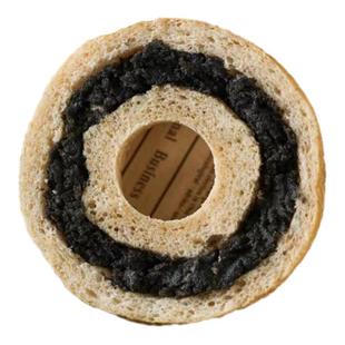 贝果全麦面包低无糖精脂无蔗糖黑芝麻欧包早餐健身轻食饱腹代餐包