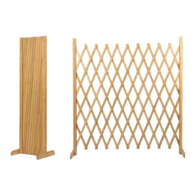 防腐木伸缩栅栏围栏室内狗猫宠物隔断院子拦门栅栏户外护栏围起来