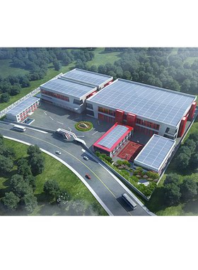3D企业工厂办公厂房规划设计
