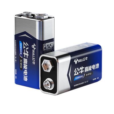公牛9V电池正品6f22型