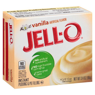Jello Pudding Powder美国香草巧克力香蕉布丁粉糊糊不凝固非果冻