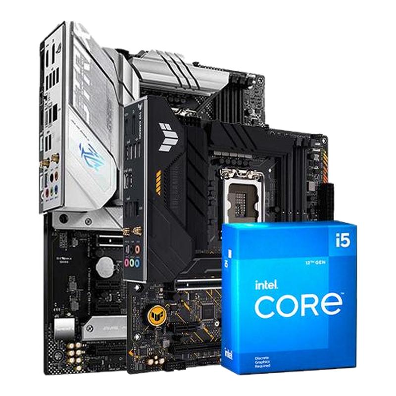 intel/英特尔i5 12600KF/13490F/14600KF搭华硕主板B760板u